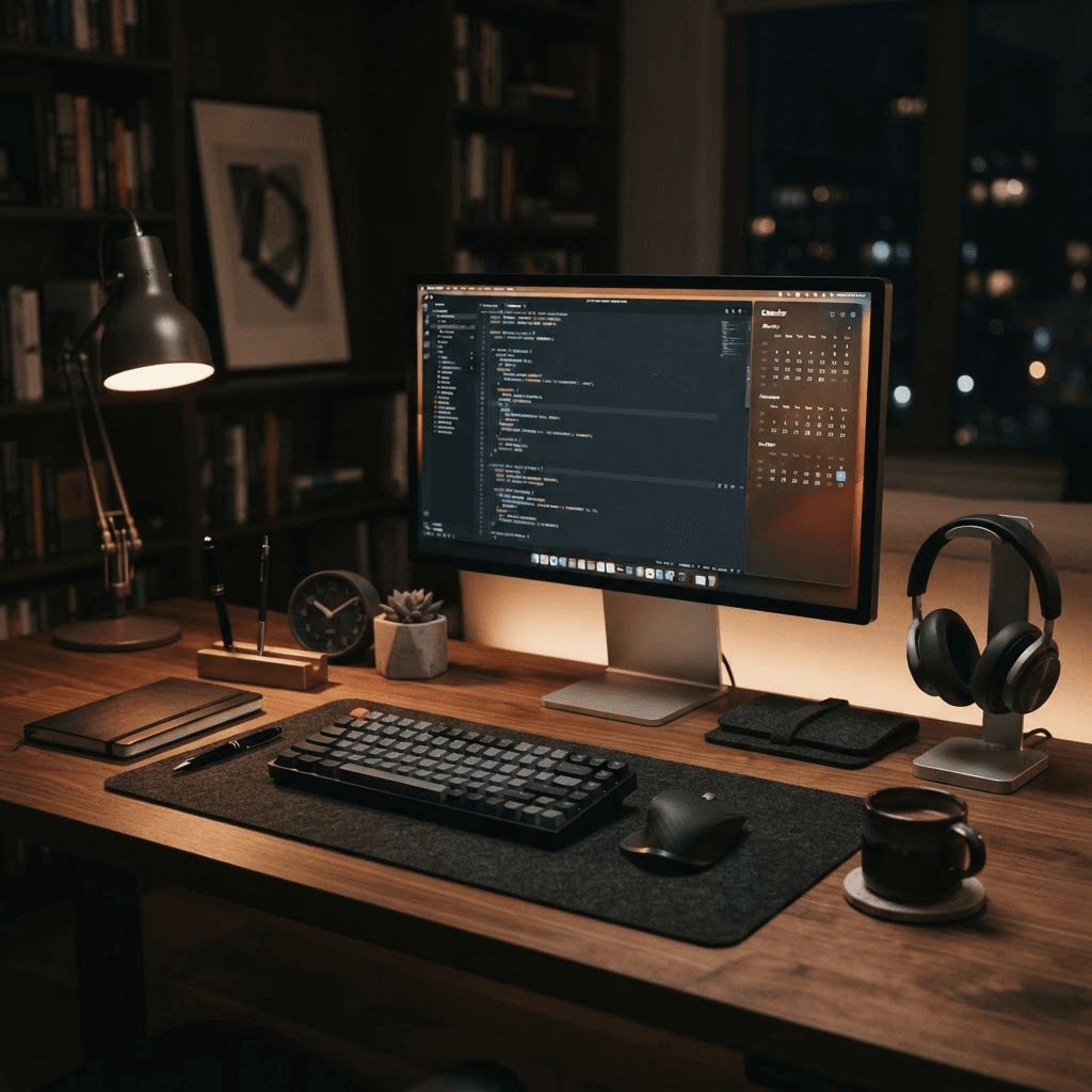 Premium workspace setup